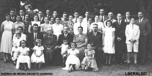 Bodas de ouro do casamento de Joo Constantino Junqueira e Rita de Faria